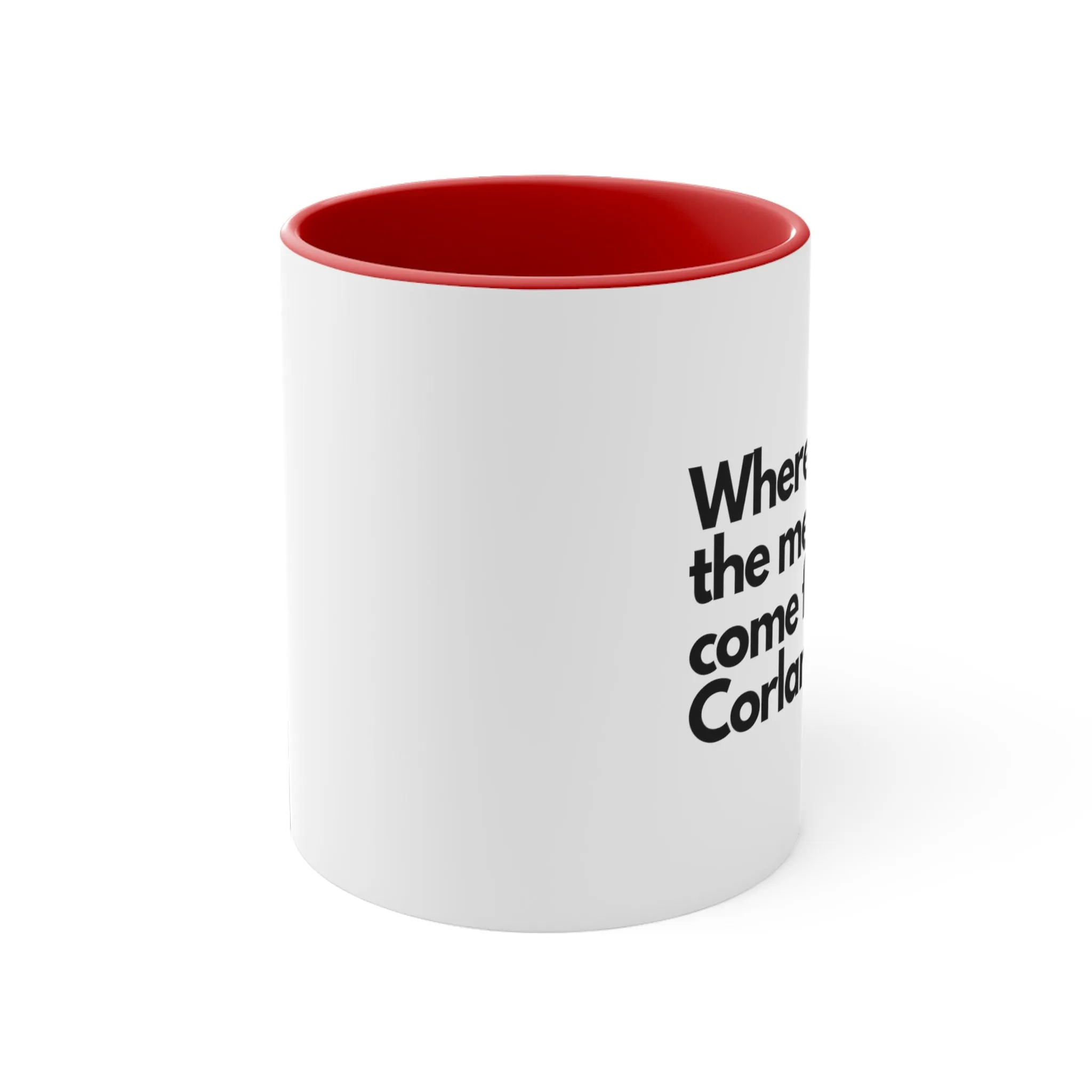 Where does the meat come from, Corlan? - Mug