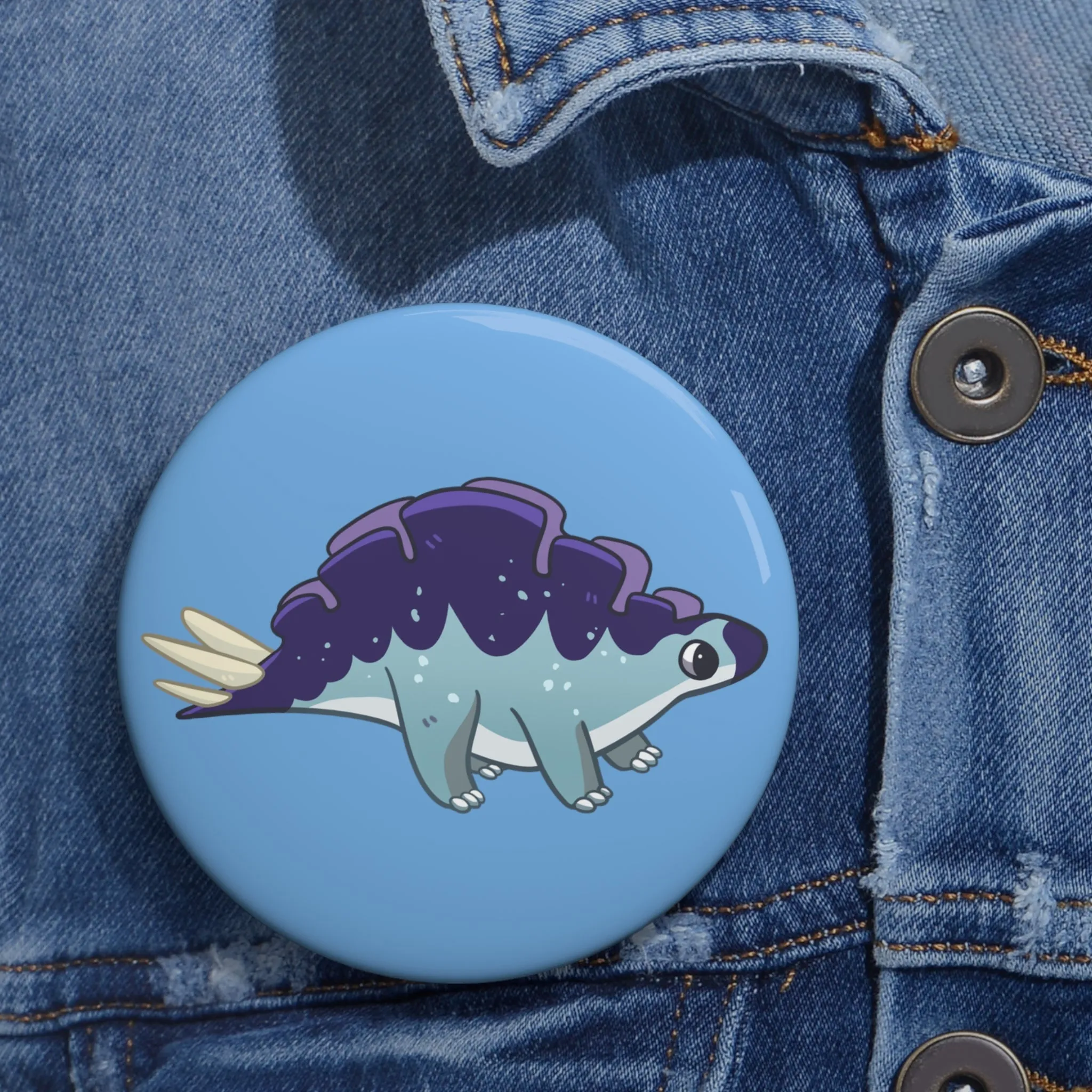 Wuerhosaurus Pin Badge